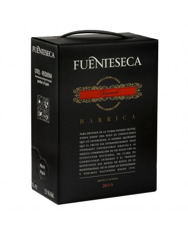 Fuenteseca BiB Organic Red (Bag in Box 3L) 4-pack
